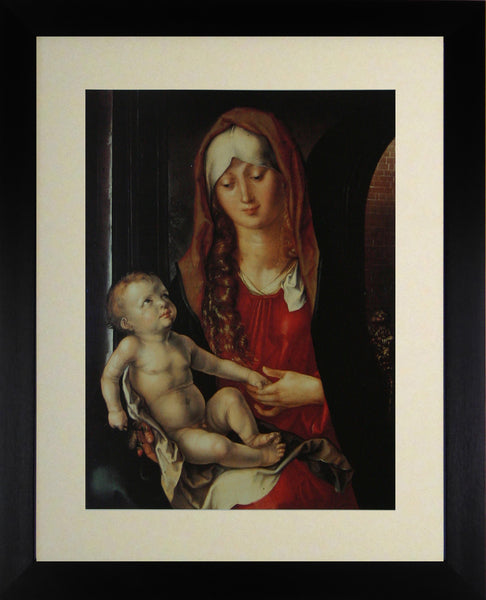 Virgin & Child before an archway Durer