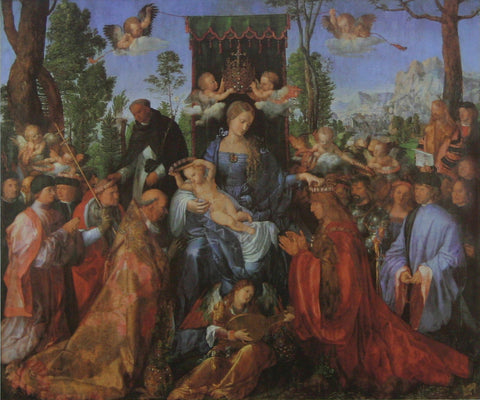 The Altarpiece of the Rose Garlands Durer
