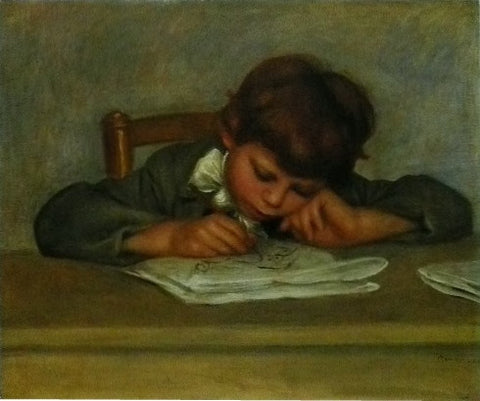 Jean Drawing Pierre Auguste Renoir