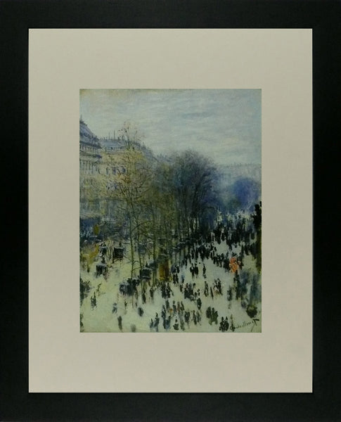 Boulevard des Capucines (1873 4) Oscar Claude Monet