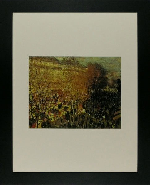 Boulevard des Capucines (1873) Oscar Claude Monet