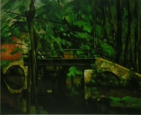 The Bridge at Maincy (1875 9) Paul Cézanne