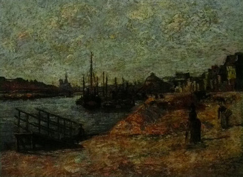 Le Quai de Bercy (1881) Armand Guillaumin