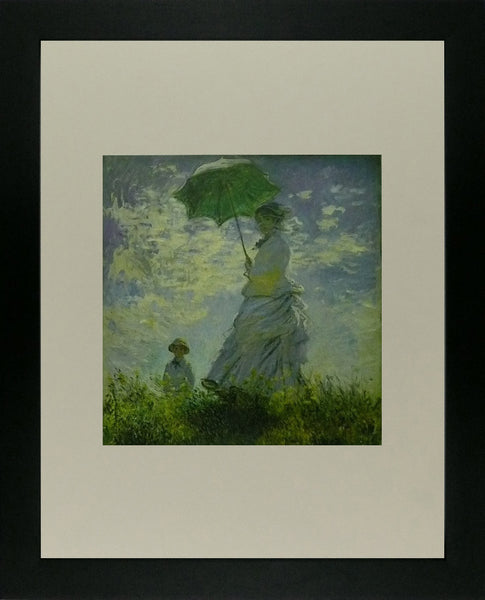 Woman with a Parasol Mme Monet and her Son (1875) Oscar Claude Monet