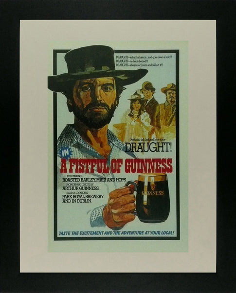 A Fistful of Guinness ( Clint Eastwood take off)