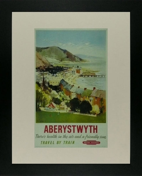 Aberystwyth British Railways Rail Advert