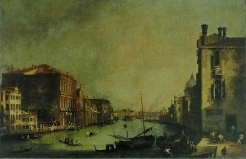 Grand Canal Campo van Vidal Canaletto