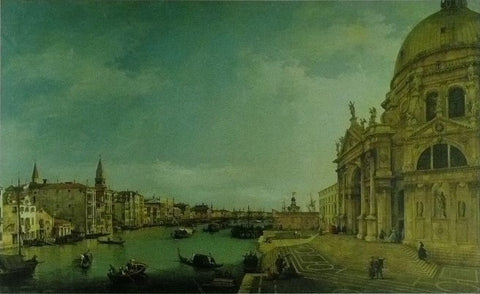 Entrance to the Grand Canal looking East Canaletto