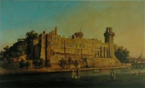 Warwick Castle: the south front Canaletto