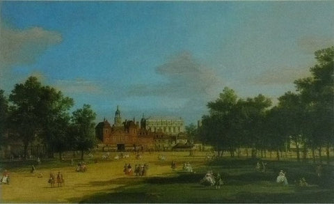 London: Old Horse Guards & Banqueting Hall from St James's Park Canaletto