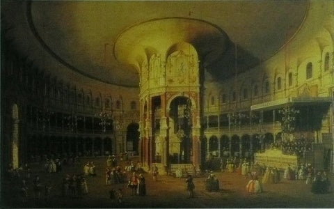London: Ranelagh interior of the Rotunda Canaletto