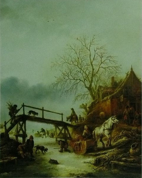 A winter scene Isack van Ostade