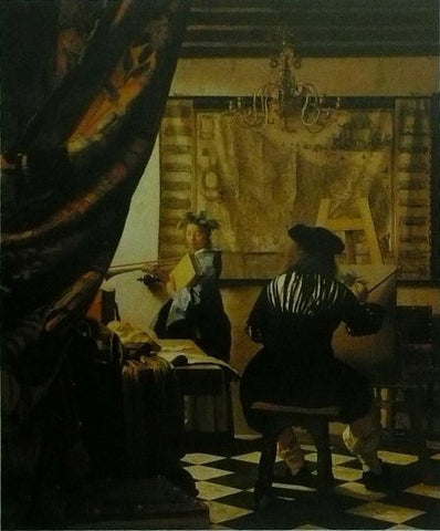 A painter in his studio Johannes Vermeer