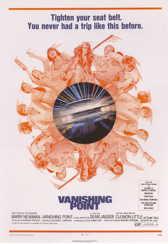 Vanishing Point Barry Newman Movie Poster