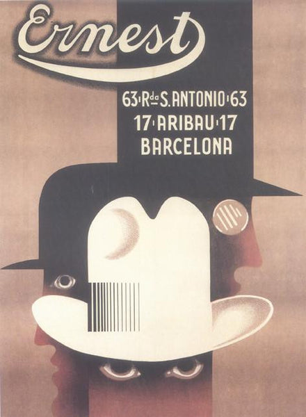 Ernest 63 Rda S Anotonio 1926 Cassandre (Art Deco Advert)