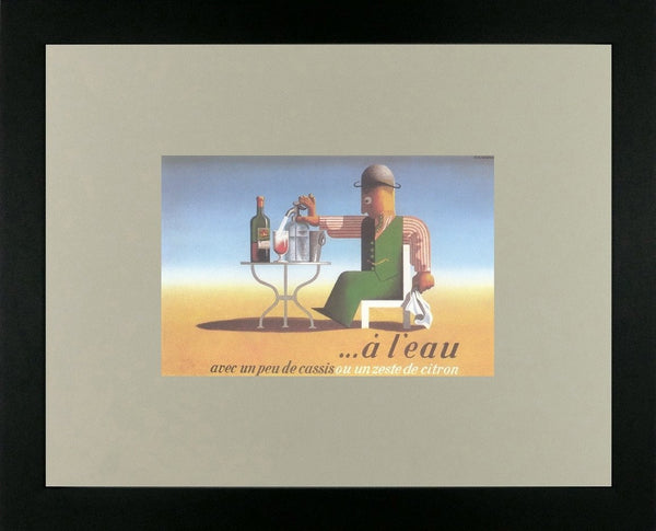 A l'Eau (Dubonnet) 1934 Cassandre (Art Deco Advert)