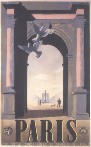 Paris 1935 Cassandre (Art Deco Advert)