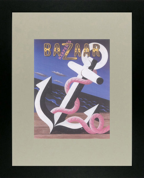 Harper's Bazaar 1937 Cassandre (Art Deco Advert)