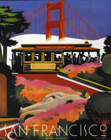 San Francisco Powell & Hyde Streets Tram