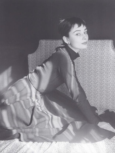 Audrey Hepburn, Kneeling on a bed (2)