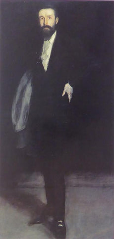 Arrangement in black: Portrait of F.R.Leyland Whistler