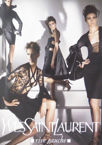 Yves Saint Laurent rive gauche 4 models (Advert)