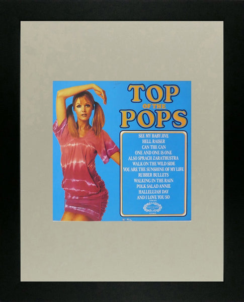 Album advert,  Girl in red dress Top of The Pops