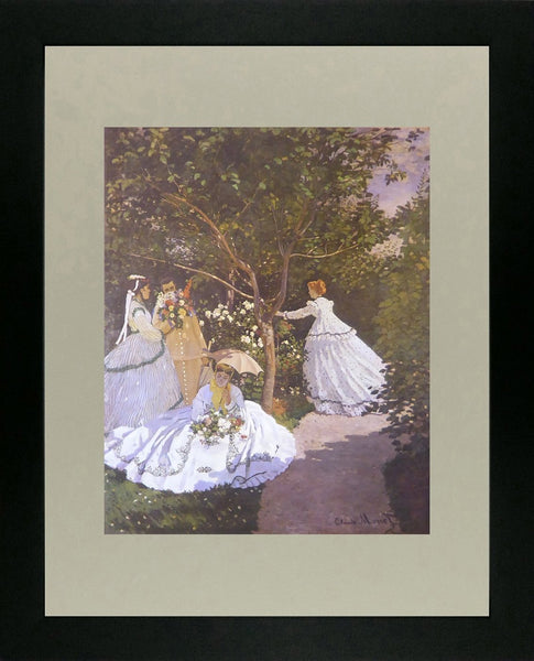 Women in the Garden Monet