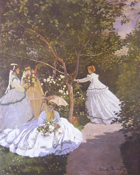 Women in the Garden Monet
