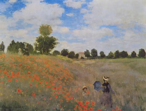 Wild Poppies Monet