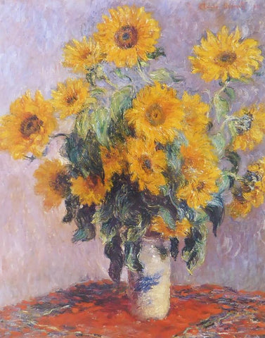 Sunflowers Monet