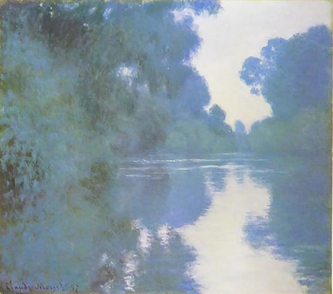 Branch of the Seine near Giverny Monet