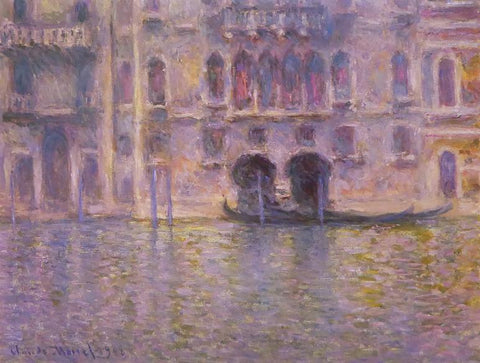 Venice Palazzo da Mula Monet