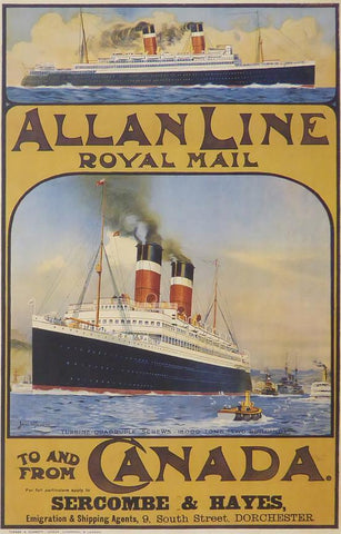 Allan Line Royal Mail to and from Canada (Ship)
