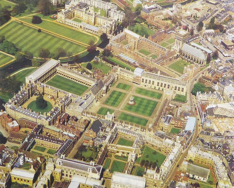 Cambridge Trinity College, Cambridgeshire Framed Picture