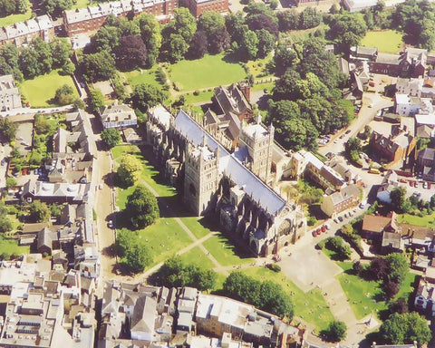 Exeter Cathedral, Devon Framed Picture