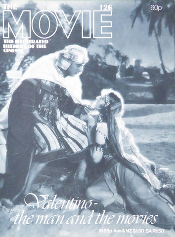 The Movie, (Original Magazine Cover) 1982 The Son of the Sheik (Rudolph Valentino & Vilma Banky)