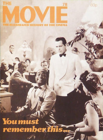The Movie, (Original Magazine Cover) 1981 Casablanca (Humphrey Bogart & Dooley Wilson)