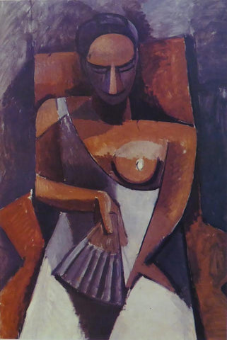 Woman with a Fan (2) Picasso