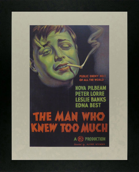 The Man who knew too much (1) Peter Lorre Movie Poster