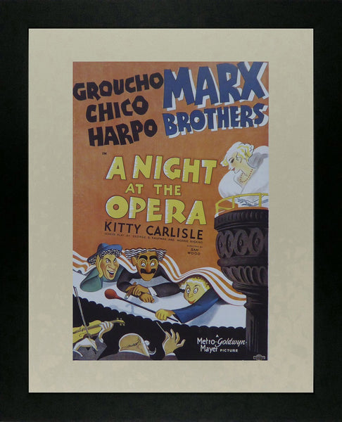 A Night at the Opera (3) The Marx Brothers Movie Poster