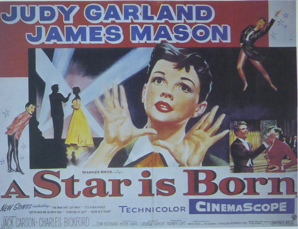 A Star Is Born Judy Garland Movie Poster