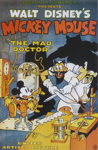 The Mad Doctor Mickey Mouse B61