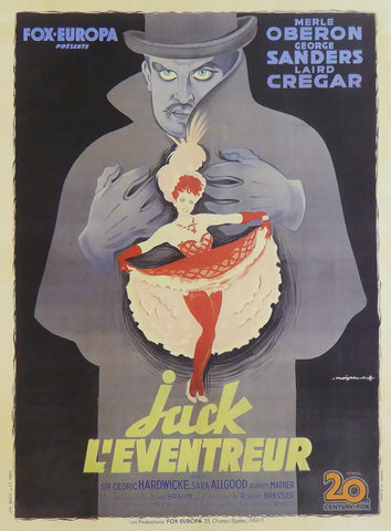 The Lodger (Jack L'Eventreur) (French) George Sanders B61