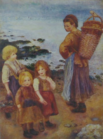 Mussel Fishers at Berneval Renoir