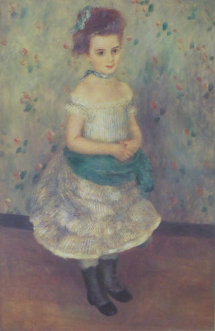 Jeanne durand Ruel (Painting of Child) Renoir