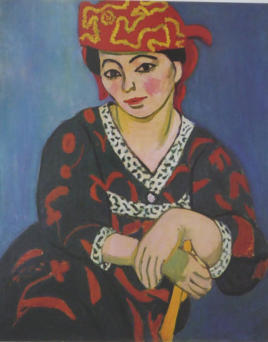 The Red Madras Headress Henri Matisse
