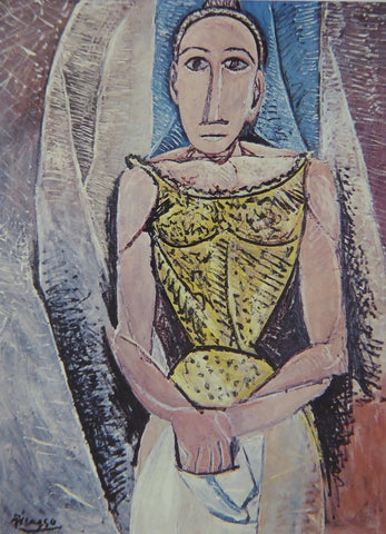 Woman with Yellow Shirt Picasso