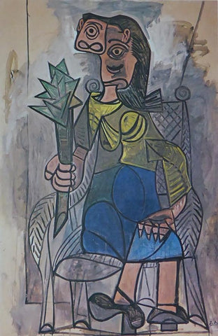 Woman with Artichoke Picasso