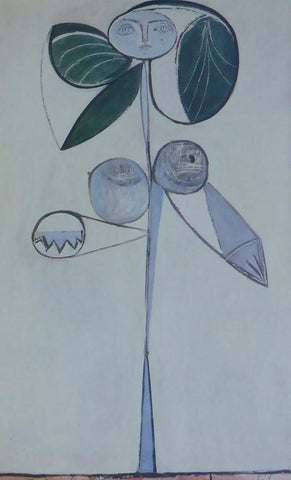 Woman Flower Picasso